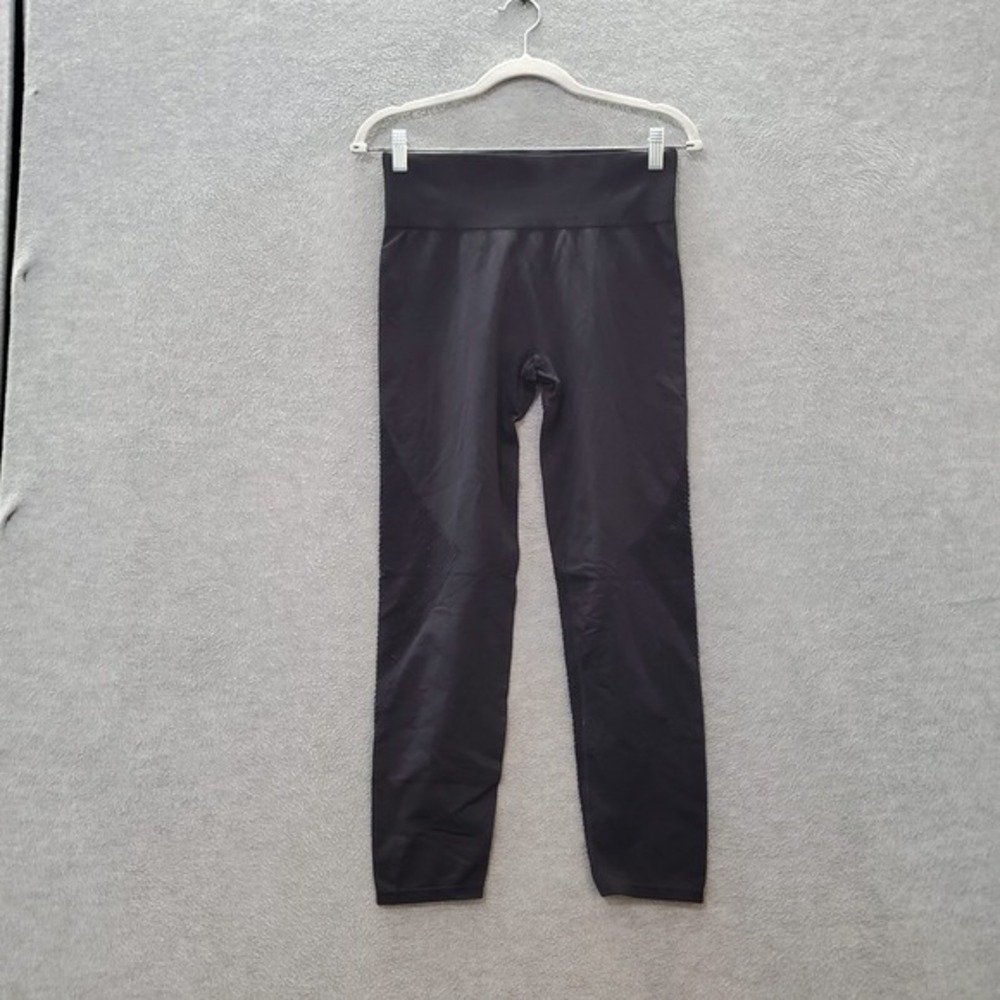 Pink Victorias Secret Women Activewear Pants Large Black Cool & Comfy Legging